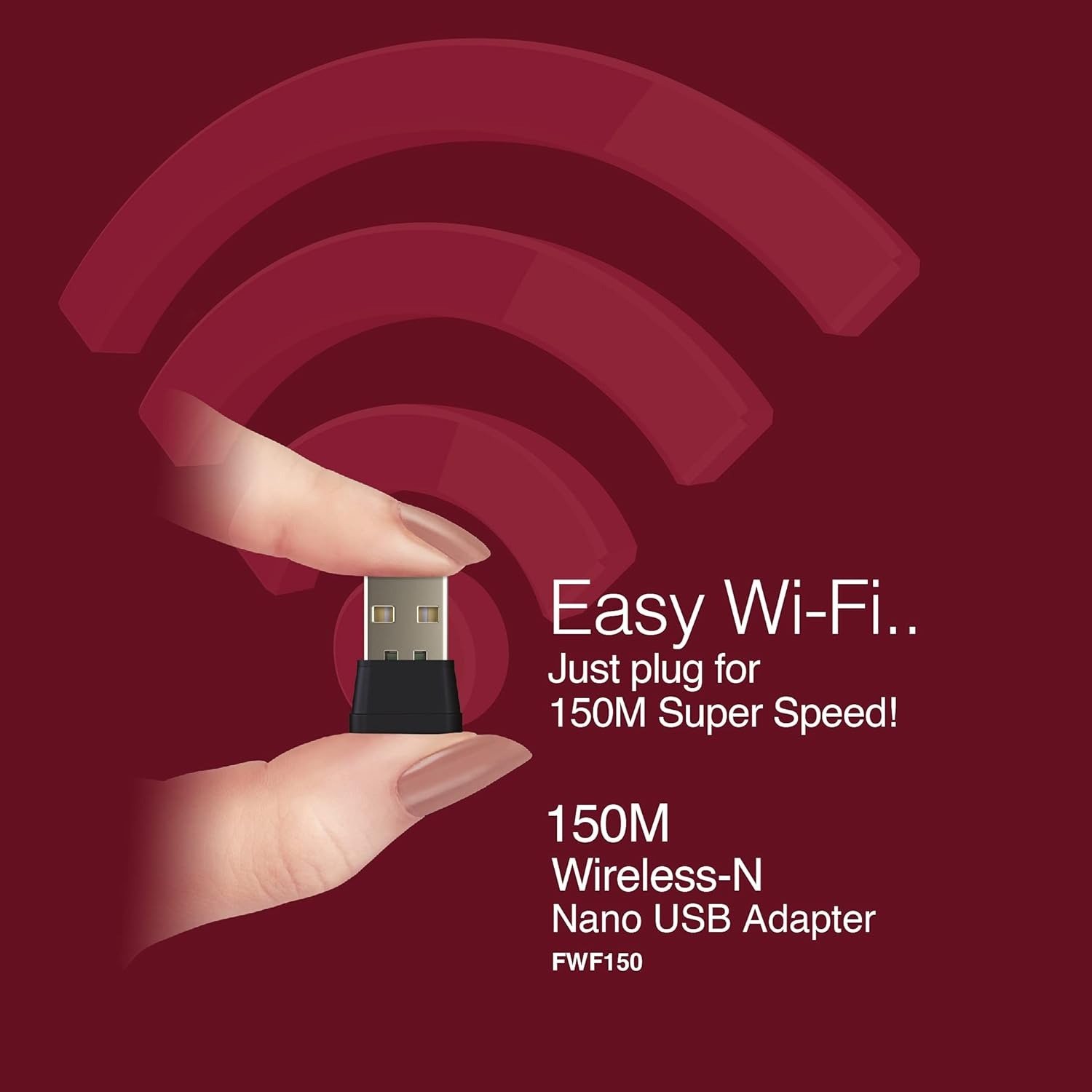 FINGERS FWF150 Wi-Fi USB Adapter (Nano-Sized | High Speed - Image 4