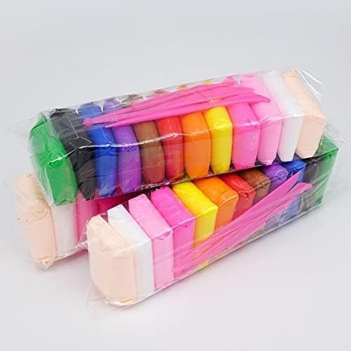Clay (Pack of 12) Air Dry Clay, Colorful Children Soft Clay, Creative Art Crafts, Gifts for Kids-Multi Color. Non-Toxic Modeling Magic Fluffy Foam Bouncing Clay Putty - Image 3