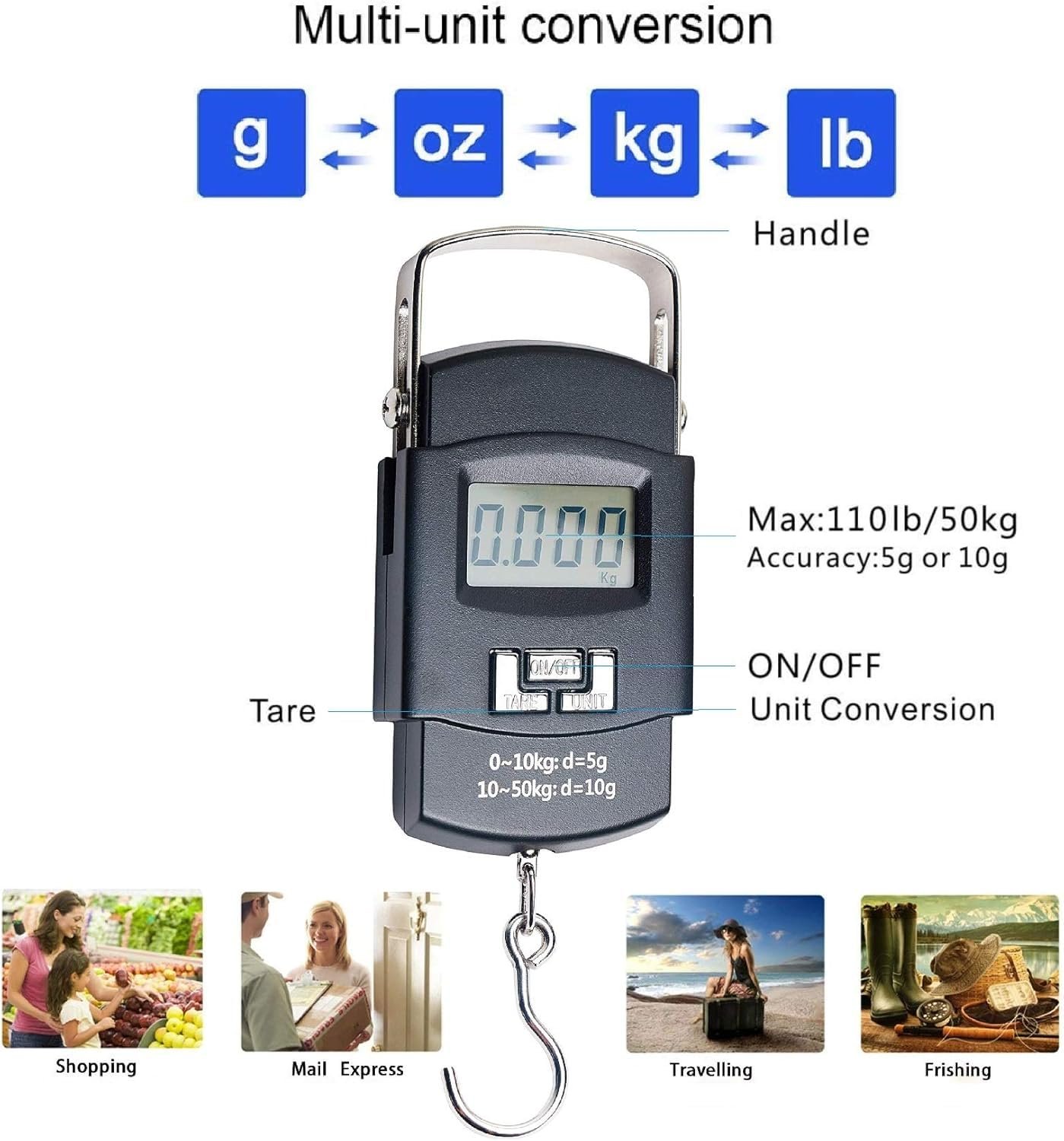 Weight Machine for Luggage 50kg
