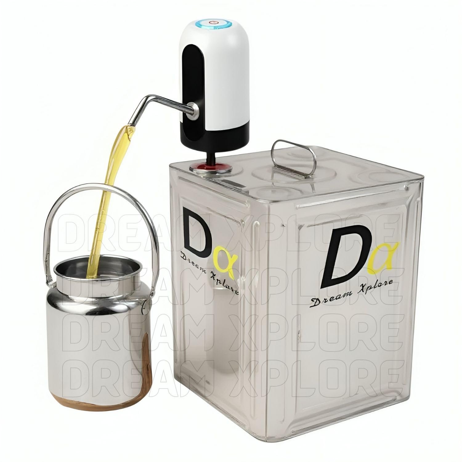 Automatic Stainless Steel Oil Dispenser Pump for 15 Litre/Kg Tin