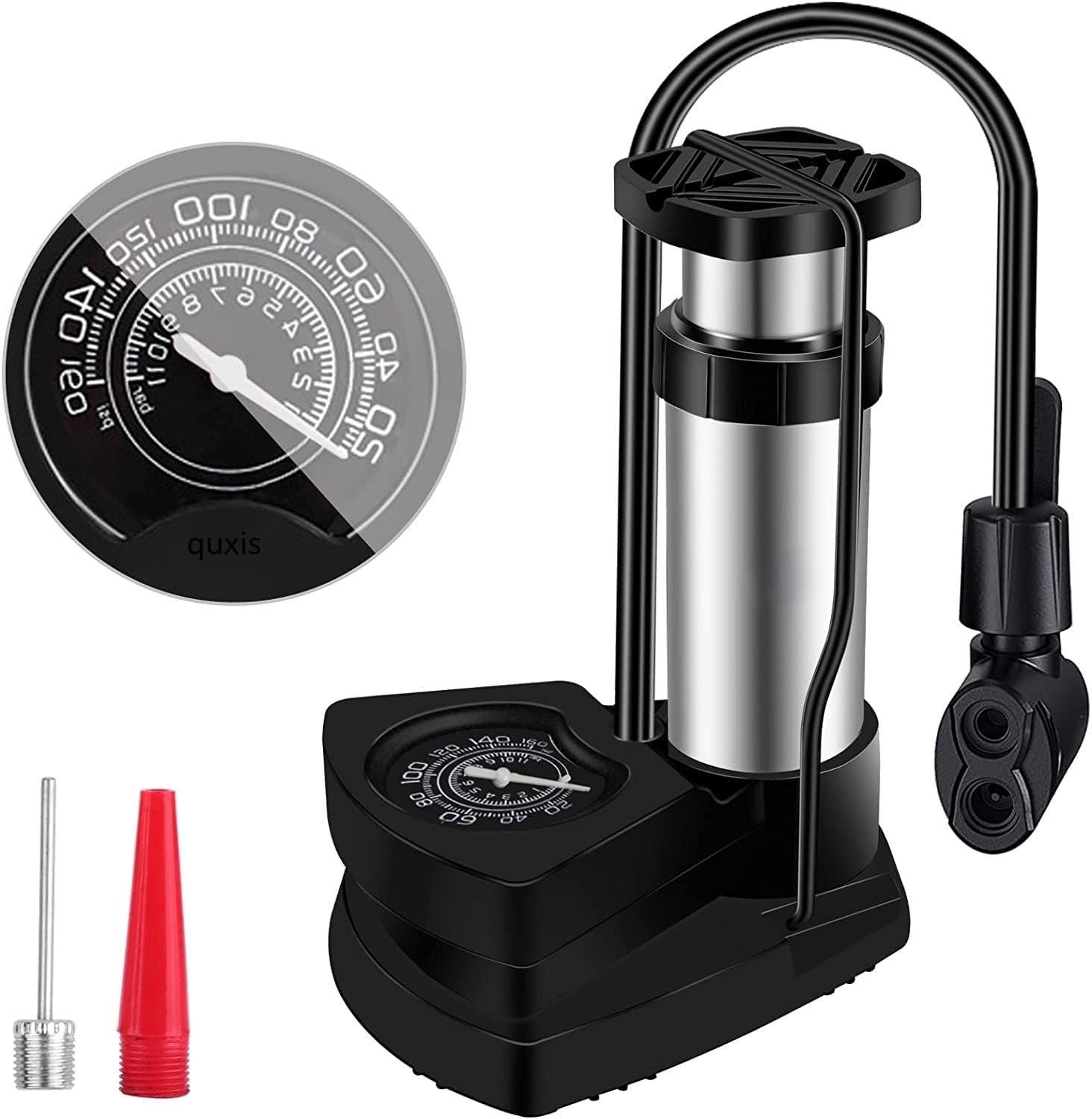 Portable Foot Pump with Double Valve