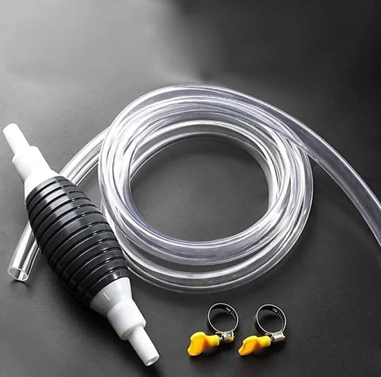 Fuel Transfer Pump Kit, Flow Siphon Hand Oil Pump