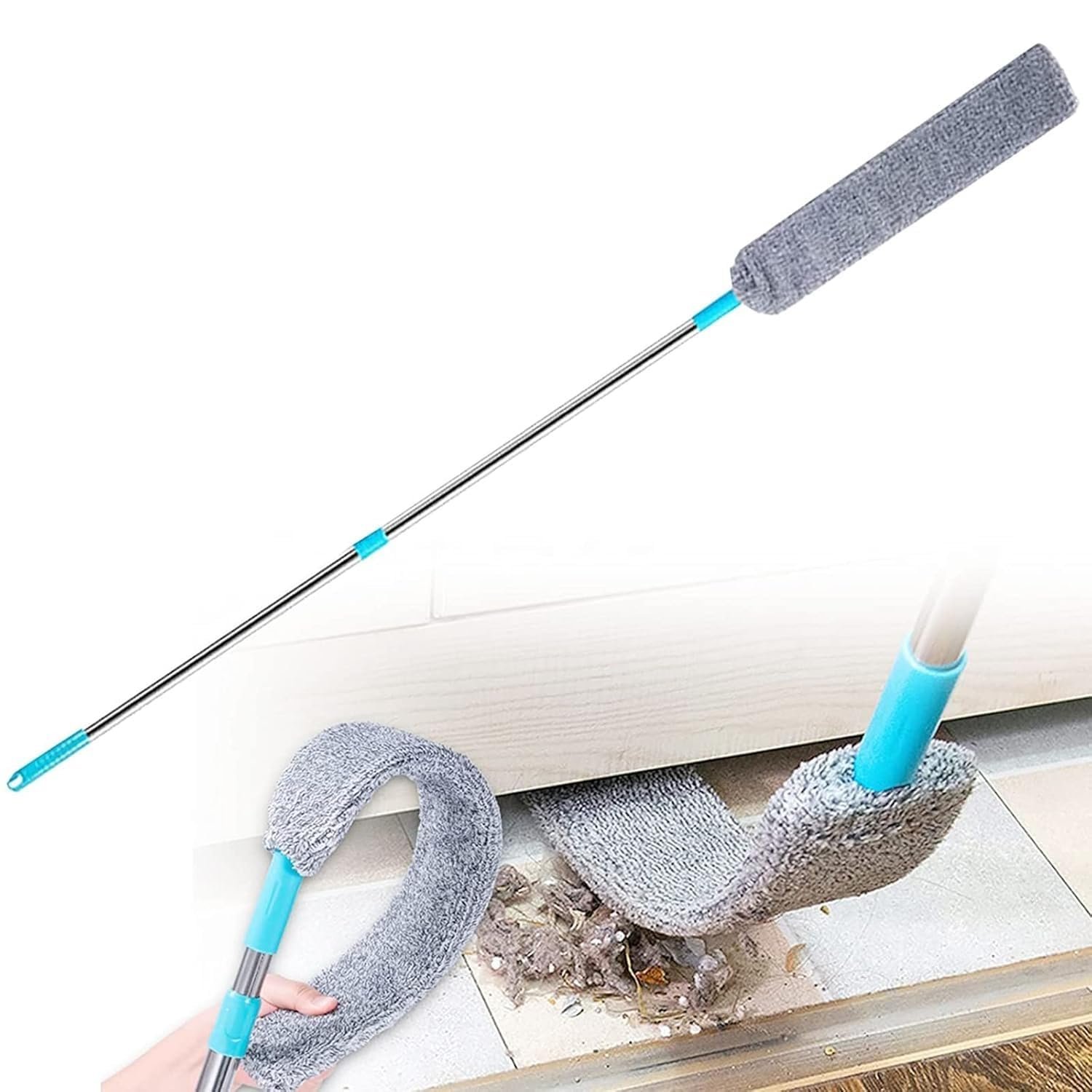 Microfiber Gap Dust Brush Cleaner for Cleaning Under Bed