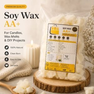 DishTrend(TM) 100% Pure Soy Wax for Candle Making | Natural SOYA Wax