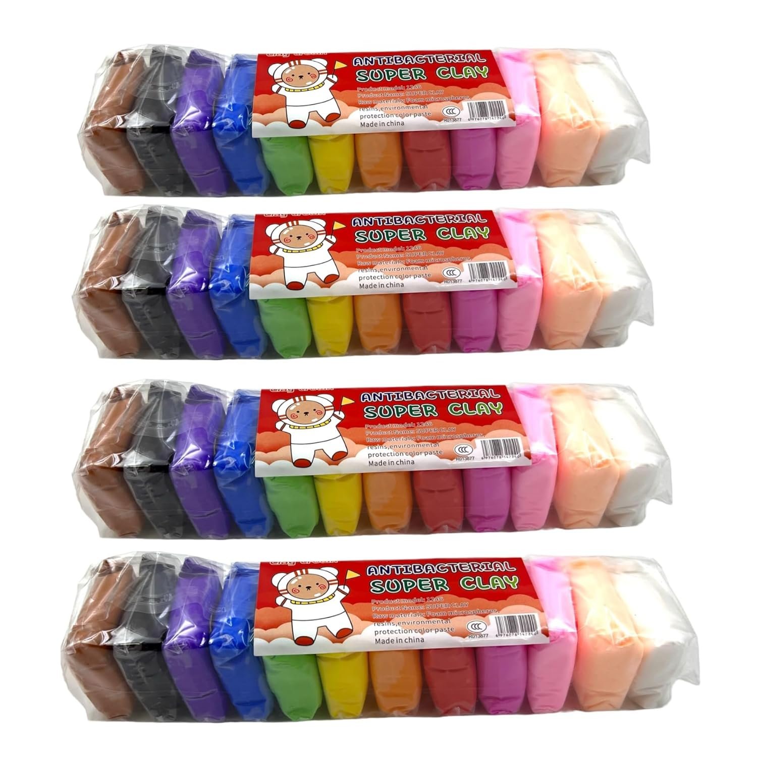 Colors Air Dry Clay. Super Light DIY Clay for Model Air Dry Clay Fun Toy