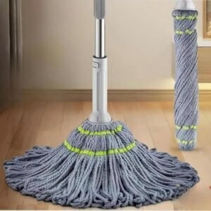 Microfiber Twist Mop for Floor Cleaning, Squeeze Twist Mop Stick, Durable Dust Easy to Use Floor Cleaner