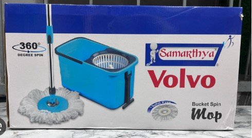 Stainess Steel Volvo Spin Mop